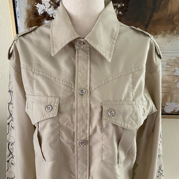 El General Country western, equestrian.  Mens button down shirt nwot - Picture 12 of 12